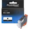 PrintAbout Cartuccia compatibile Canon BCI-5BK - Nero