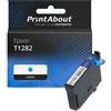 PrintAbout Cartuccia compatibile Epson T1282 - Ciano
