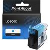 PrintAbout Cartuccia compatibile Brother LC-900C - Ciano