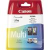 Canon Cartuccia Canon PG-540 / CL-541- Nero + 3 colori Multipack