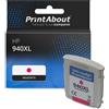 PrintAbout Cartuccia compatibile HP 940XL (C4908AE) - Magenta Alta capacità