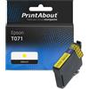 PrintAbout Cartuccia compatibile Epson T071 (C13T071440) - Giallo