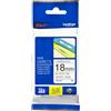 Brother Nastro Brother TZe-241 - Nero su bianco (18 mm)