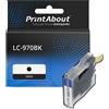 PrintAbout Cartuccia compatibile Brother LC-970BK - Nero