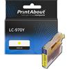 PrintAbout Cartuccia compatibile Brother LC-970Y - Giallo