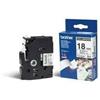 Brother Nastro Brother TZe-N241 - Nero su bianco (18 mm)