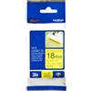 Brother Nastro Brother TZe-S641 - Nero su giallo (18 mm)