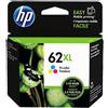 HP Cartuccia stampante HP 62XL (C2P07AE) - 3 colori Alta capacità
