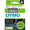 Dymo Nastro Dymo 45020 (S0720600) - Bianco su trasparente (12 mm)
