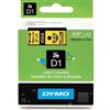 Dymo Nastro Dymo 45808 (S0720880) - Nero su giallo (19 mm)