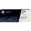 HP Toner HP 508X (CF361X) - Ciano Alta capacità