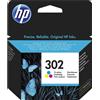 HP Cartuccia stampante HP 302 (F6U65AE) - 3 colori