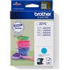 Brother Cartuccia stampante Brother LC-221C - Ciano