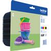 Brother Cartuccia stampante Brother LC-221VALBP - 4 colori Multipack