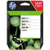 HP Cartuccia stampante HP 364 (N9J73AE) - 4 colori Multipack