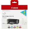 Canon Cartuccia stampante Canon PGI-72MBK/C/M/Y/R - 5 colori Multipack