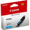 Canon Cartuccia stampante Canon CLI-551C - Ciano