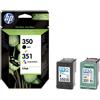HP Cartuccia stampante HP 350+351 (SD412EE) - Nero + 3 colori Multipack
