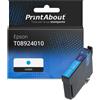 PrintAbout Cartuccia compatibile Epson T08924010 - Ciano