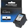 PrintAbout Cartuccia compatibile Canon PG-540 XL - Nero Alta capacità