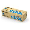 Samsung Toner Samsung CLT-C503L (SU014A) - Ciano