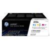 HP Toner HP 410X (CF252XM) - 3 colori Alta capacità Multipack