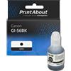 PrintAbout Cartuccia compatibile Canon GI-56BK - Nero