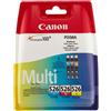 Canon Cartuccia stampante Canon CLI-526C/M/Y - 3 colori Multipack