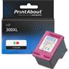 PrintAbout Cartuccia compatibile HP 300XL (CC644EE) - 3 colori Alta capacità