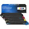PrintAbout Toner compatibile Kyocera TK-8115K/C/M/Y - 4 colori Multipack