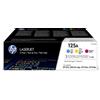 HP Toner HP 125A (CF373AM) - 3 colori Multipack