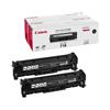 Canon Toner Canon 718 BK2 - 2x nero Multipack
