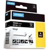 Dymo Nastro Dymo 1805436 - Bianco su nero (19 mm)