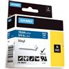 Dymo Nastro Dymo 1805417 - Bianco su blu (19 mm)