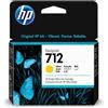 HP Cartuccia HP 712 (3ED69A) - Giallo