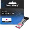 PrintAbout Cartuccia compatibile Epson C529R/C579R (T01C300) - Magenta Alta capacità