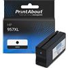 PrintAbout Cartuccia compatibile HP 957XL (L0R40AE) - Nero Alta capacità