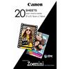 Canon Carta fotografica Canon ZINK fotopapier zelfklevend 5 x 7,6 cm