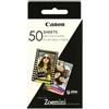 Canon Carta fotografica Canon ZINK fotopapier zelfklevend 5 x 7,6 cm (50 vel)