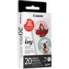 Canon Carta fotografica Canon ZINK fotopapier zelfklevend cirkel 33 mm (20 vel)