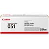 Canon Toner Canon 051 (2168B002 ) - Nero