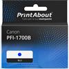 PrintAbout Cartuccia compatibile Canon PFI-1700B - Blu