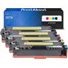 PrintAbout Toner compatibile HP 207A (W2210/11/12/13A) - 4 colori Multipack