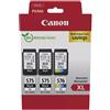 Canon Cartuccia stampante Canon PG-575XL + PG-575XL + CL-576XL - Nero + 3 colori Multipack