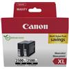 Canon Cartuccia stampante Canon PGI-2500XL Twin pack - Nero Multipack