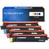 PrintAbout Toner compatibile Brother TN-248XLBK/C/M/Y - 4 colori Alta capacità Multipack