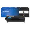 PrintAbout Toner compatibile Brother TN-3600BK - Nero