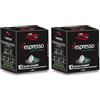 CAFFÉ TROMBETTA DAL 1890 Caffè Trombetta L'Espresso, Capsule Compatibili Nespresso, Più Crema - 10 Capsule (Confezione da 2)