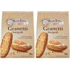 Mulino Bianco Crostini Granetti Integrali, Snack Salato Per La Merenda, 280 Grammo (Confezione da 2)