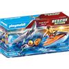 Playmobil Shark Attack and Rescue Boat